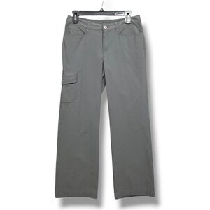 Patagonia Rock Craft Pants Womens 6 Gray Cargo Hiking DWR‎ UPF